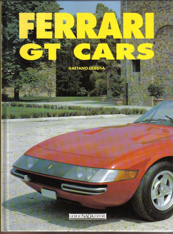 Ferrari GT Cars por Gaetano Derosa 212 250 330 275 365 Pub.Giorgio Nada 1995 - Imagem 1 de 1