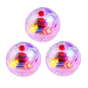 3 Pcs Ghost Hunting Motion Light Up Balls Flash Paranormal Equipment Pet Toy