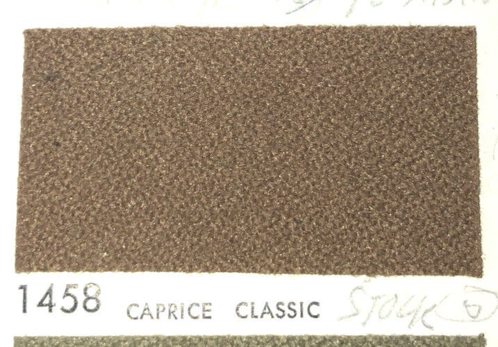 1981 Chevy Caprice Classic Seat Cloth 1458 Chevrolet Automotive Body Cloth OEM Foto 1 de 1