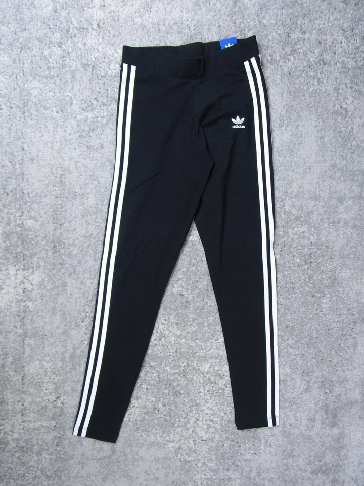 Adidas Women's Adicolor Classics 3-Stripes Tights Black/White H09426 f