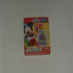 DISNEY Mickey Mouse Clubhouse HAPPY FAMILIES CHILDREN'S CARD GAME - Picture 1 of 2