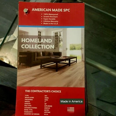 Tablón de vinilo de lujo revolucionario con tecnología Quit Step: hecho en EE. UU.  Foto 1 de 4