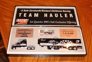1993 RCCA 1:64 #3 GOODWRENCH DALE EARNHARDT SEMI HAULER TRANSPORTER - Picture 1 of 5