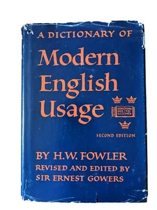 A Dictionary of Modern English Usage Second Edition - Picture 1 of 4