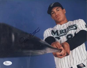 GIANCARLO STANTON MARLINS SIGNED AUTOGRAPHED 8X10 PHOTO JSA M51842 - Picture 1 of 2