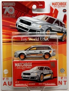 2023 Matchbox Collectors Superfast #11 2002 Audi RS 6 Avant - Picture 1 of 1