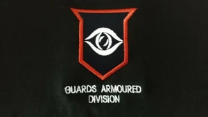 BRITISH ARMY GUARDS ARMOURED DIVISION WW2 POLO SHIRT - Picture 1 of 1