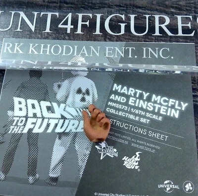 Hot Toys MMS573 BTTF Marty McFly 1/6 figura de acción una mano izquierda solamente Foto 1 de 2