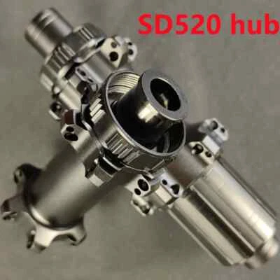 Bujes de cojinete sellados de alta calidad para bicicleta de carretera 24H bujes de bloqueo central de freno de disco Foto 1 de 4