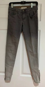 Stella McCartney Damen Jeans grau Zipper Skinny Denim Made in Italy *Gr. 26* - Bild 1 von 7
