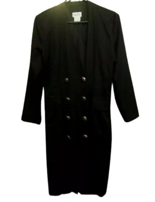 VESTIDO NEGRO VINTAGE DE WHISTLES TALLA 12 Foto 1 de 4