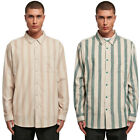 Urban Classics Striped Shirt Casual Shirt Striped Summer Button Down