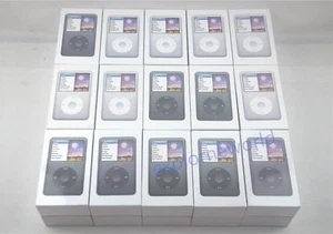 NEW Apple iPod Classic 7th Generation 160GB Black & Silver Mp3 Player Sealed - Picture 1 of 13