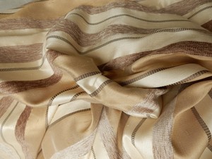 Color Crema Moderno Chenille Imitación Seda 2 Tonos anillo superior DE ORIFICIOS FORRADAS Cortinas Color Crema Moderno Chenille Imitación Seda 2 Tonos anillo superior DE ORIFICIOS FORRADAS Cortinas