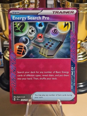 Pokemon TCG Energy Search Pro 176/191 Sv08: Surging Sparks ACE SPEC Holo - Image 1 of 2