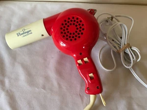 Baby Bliss Pro 1875 Watt Red Retro Hair Blow Dryer NWOB - Picture 1 of 11
