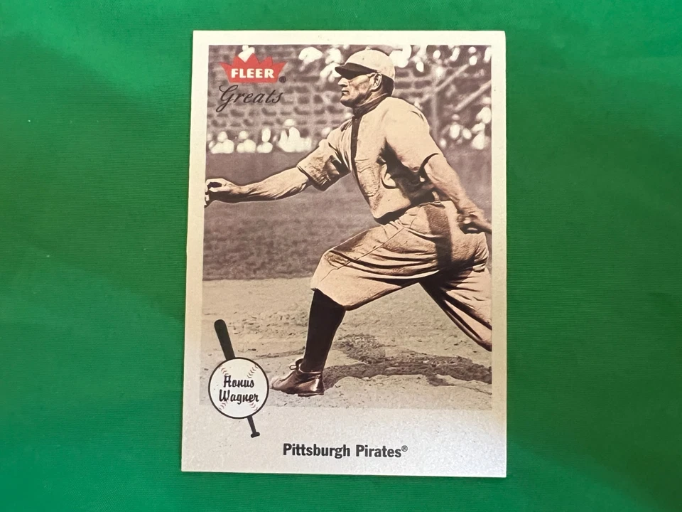 2002 Greats of the Game #86 Honus Wagner Pittsburgh Pirates Foto 1 de 1
