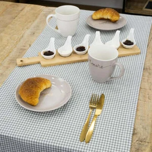 Runner in Cotone Zephir Runner per Cucina Runner per Centrotavola Decorativo - Picture 1 of 17
