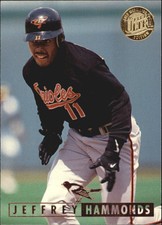 1995 Fleer Ultra Baseball Gold Medallion #3 Jeffrey Hammonds