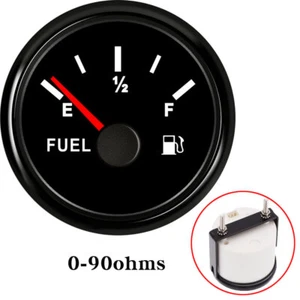 52MM/2" Fuel Gas Level Gauge 0-90 ohms for Car Truck Motorcycle Marine USA STOCK - Picture 1 of 7