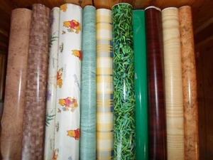 Vinilo con respaldo pegajoso Fablon Contact Alkor DC Fix etc varios patrones 45 cm de ancho - Imagen 1 de 152