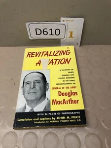 Revitalizing a Nation Douglas MacArthur Taschenbuch 1952 Politik Vintage - Bild 1 von 2