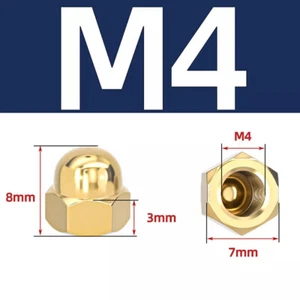KUPPELMUTTERN AUS MESSING FÜR METRISCHE SCHRAUBEN M4 M5 M6 M8 M10 M12 M16 M20 - Bild 1 von 19