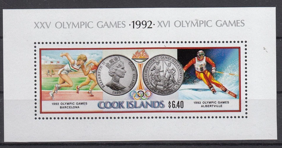 PK23242/COOK ISL - OLIMPIADAS - BLOQUE Y&T # 202 COMO NUEVO SIN USAR, Foto 1 de 1