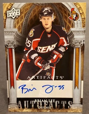 2009-10 Upper Deck Artifacts Autofacts #AF-BL Brian Lee - Image 1 of 2