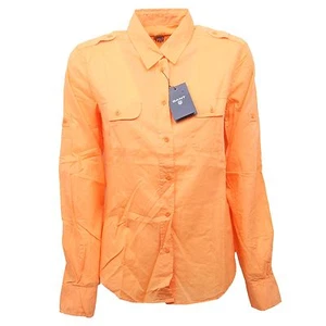 B8074 Mujer Manga Larga GANT Naranja Camisa Mujer - Imagen 1 de 4