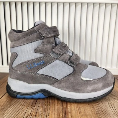 L.L. Botas de caminhada Bean Prima Loft 05455 feminina tamanho 8 larga cinza camurça forrada - Imagem 1 de 4