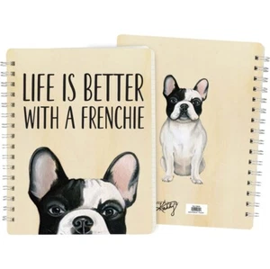 French Bulldog Spiral Notebook - 120 Pages - Picture 1 of 1