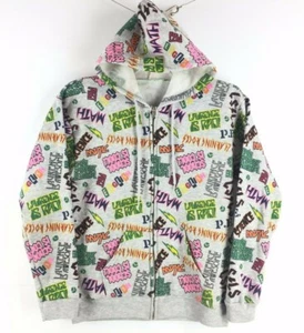 LAURENCE School K-6 LA CA Multicolor Unisex Graphic Hoodie Sweatshirt Youth M/L - Picture 1 of 5