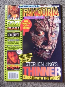 FANGORIA : ISSUE 152 : HORROR : THINNER/CRAFT/TALES F T CRYPT/BEAST : 1996 : VG - Picture 1 of 6