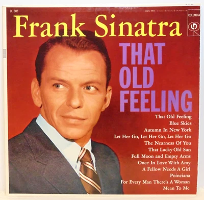 Frank Sinatra – That Old Feeling - 1956 Columbia CL902 6 Eye Vocal Jazz Vinyl LP Foto 1 de 4
