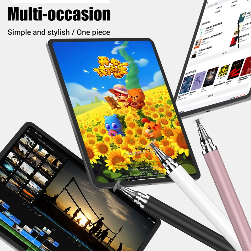 Touch Screen Stylus Pen For iPad/iPhone/Amazon/Onn/Samsung Galaxy Tablet/Phone - Image 1 of 4
