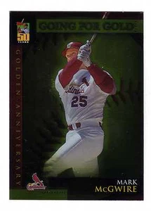2001 Topps Golden Anniversary #41 Mark McGwire St Louis Cardinals BV$6 Insert - Bild 1 von 1