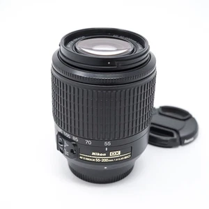 Nikon AF-S DX Nikkor 55-200mm f/4-5.6G ED Telezoomobjektiv - Top Zustand - Bild 1 von 8