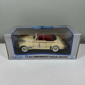 Welly 1:18 Diecast Cars 1941 Chevrolet Special Deluxe Convertible New! - Picture 1 of 8