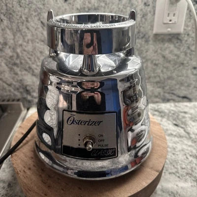 Licuadora clásica Osterizer Beehive vintage - cromo y vidrio 564a PROBADA Y FUNCIONA Foto 1 de 3