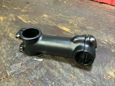 100mm Threadless Bike Stem for 1-1/8" Steerer w/ 1" Handlebar clamp, Black Alloy - Image 1 of 4