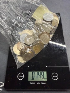 welt ausländische münzen lot. 76 Münzen. 14,9 Unzen (je 1 - 2 $) - Bild 1 von 7