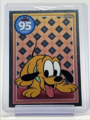 PLUTO 2025 TOPPS CHROME DISNEY PLUTO 95TH ANNIVERSARY #PL-2 Q1863 - Image 1 of 2