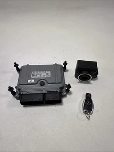 10-14 Mercedes E350 W212 Engine Control ECU Ignition Switch Module With Key OEM - Picture 1 of 12