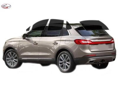 Kit de película de tinte de ventana de 2 capas precortada personalizada computarizada para Lincoln MKX 16-19 Foto 1 de 4