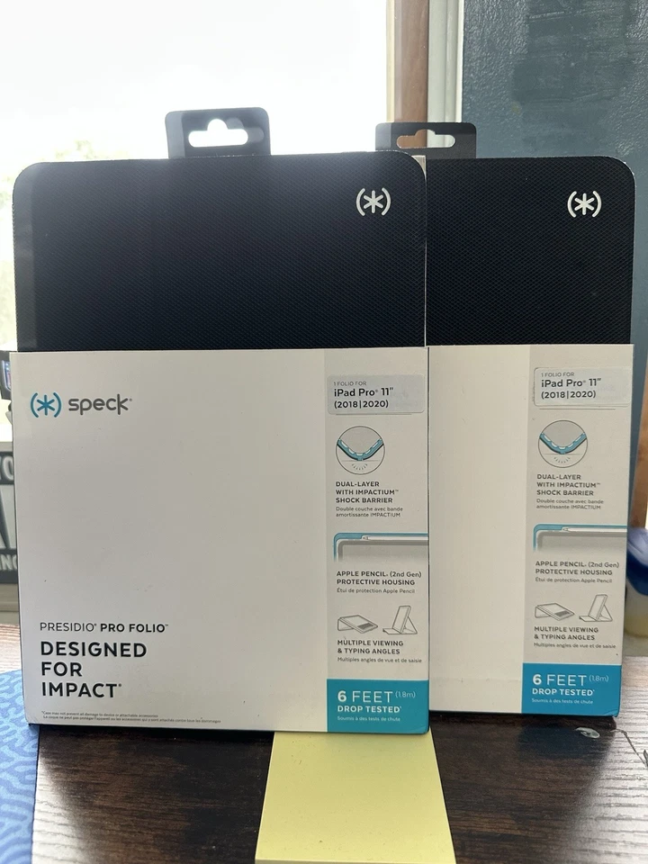 Speck Presidio Pro Folio for iPad Pro 11 (2018 | 2020) - Black - Image 1 of 1