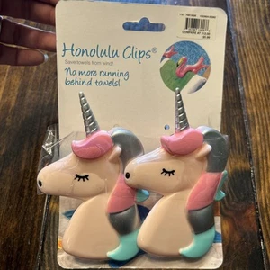 Honolulu Clips Neu mit Etikett Einhorn 2er Pack - Bild 1 von 3