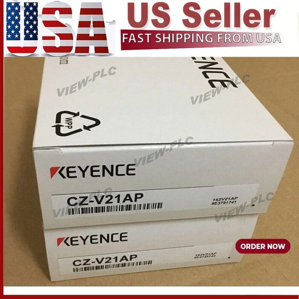 1PC New Keyence CZ-V21AP CZV21AP Sensor Amplifier US Free TAX  US Free TAX - Image 1 of 2