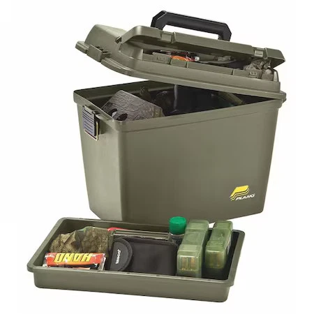 Plano 181206 Portable Tool Box, Plastic, Green, 17 In W X 10 In D X 13 In H - Image 1 of 1