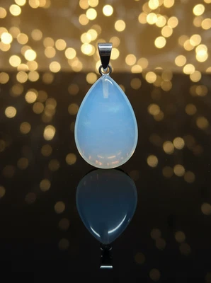 Lithothérapie - Pendentif Opale Naturelle taille Goutte d'Eau-Env de Fr immédiat - Bild 1 von 4